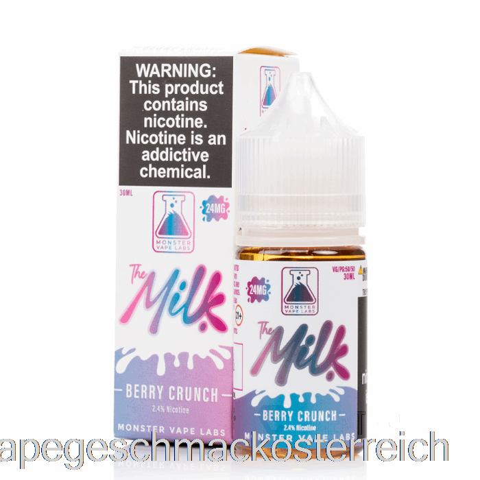 Berry Crunch - Die Milchsalze - 30ml 24mg Vape-Geschmack